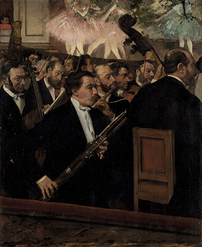 The Orchestra at the Opera Edgar Degas